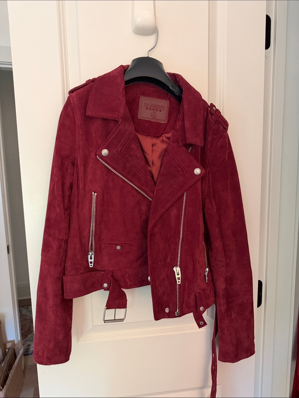 Blank NYC Suede Moto Jacket